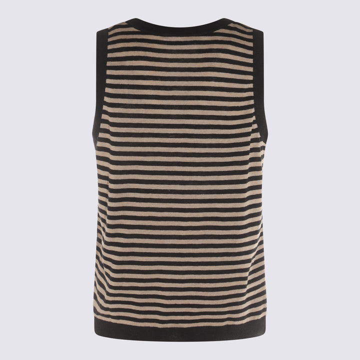 Lardini Top - Black/Cream | de8f9855dc724a0b3a505b1cd179e717a2effd4d