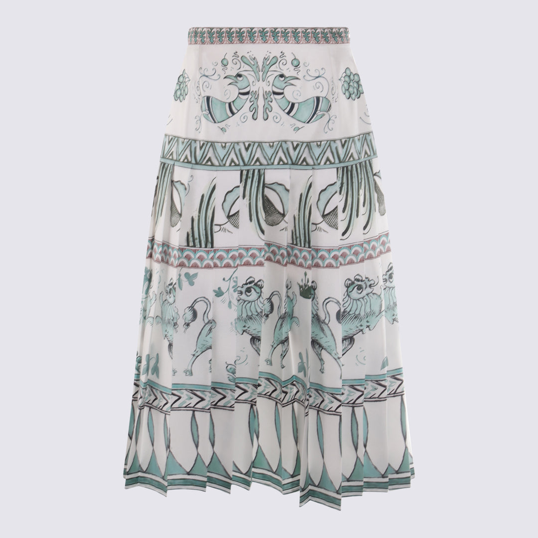 Fabiana Filippi Skirts - BIANCO/OTTANIO/VERDE | e3c8e53acfb767b90d5107c533ce47cfc29628ac