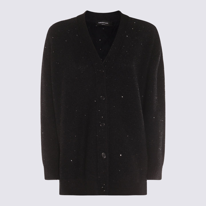 Fabiana Filippi Sweaters - Blue and green | 3d7a6b177391f5cf1007395c9b01561b18bf91aa