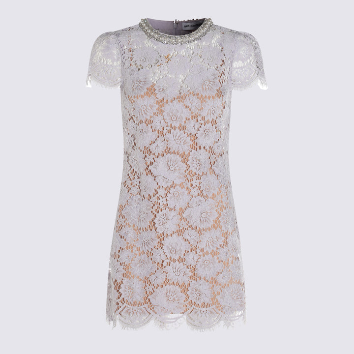 Self-Portrait Dresses - Blue and green | e72504d323df882f8af8aa2eb4a7036ec7a98991