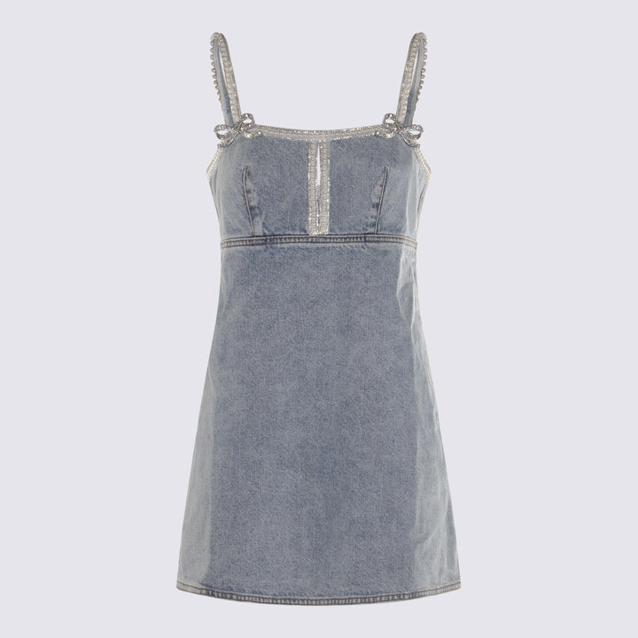 Self-Portrait Dresses - Blue and green | 77d8aecba2c466c8fb019b1b40ed8d406c019127