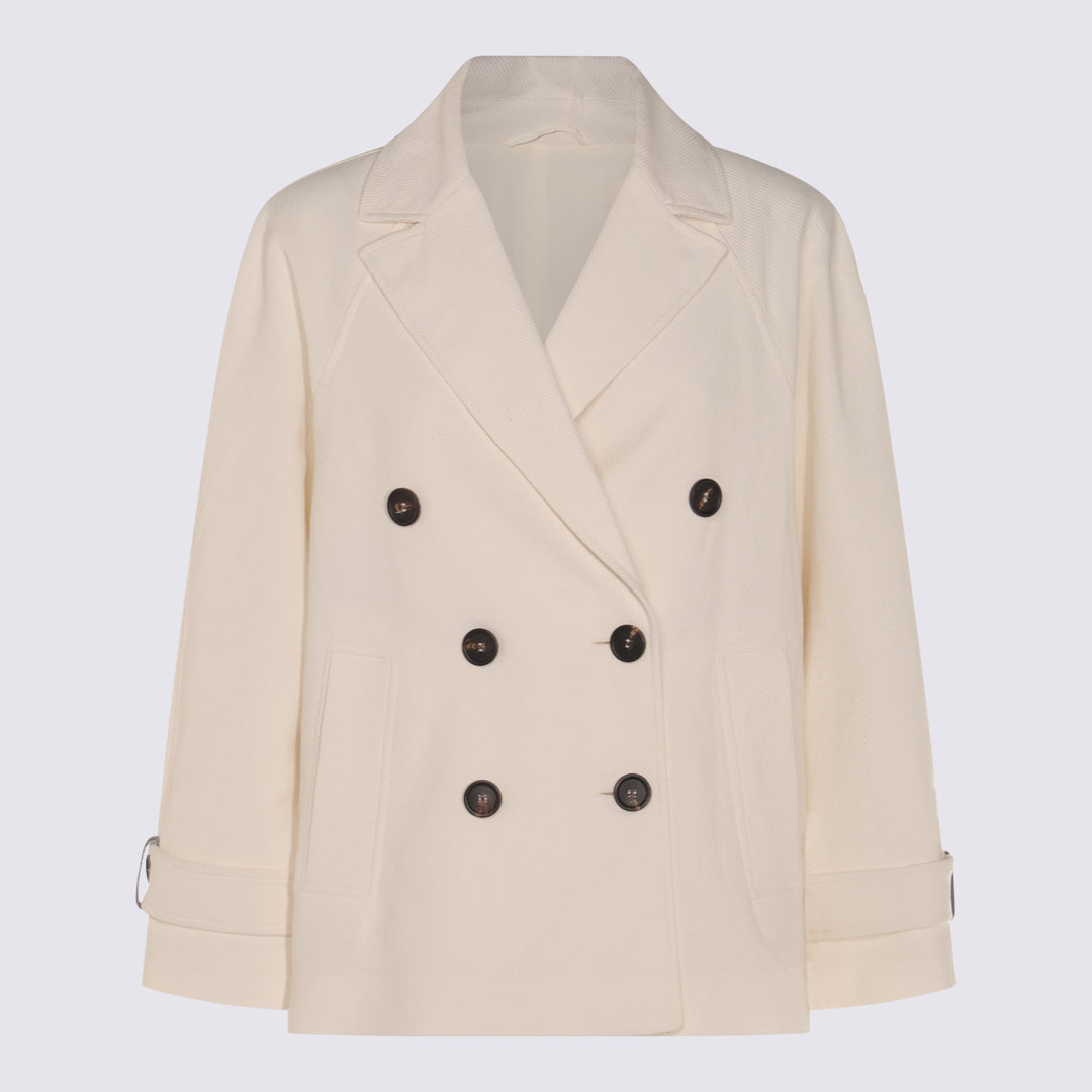 Brunello Cucinelli Jackets - Light and natural | 26877ab028e40ef14a9ab15d251a498da77a5874