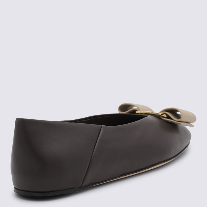 Ferragamo Flat shoes - Stone | aacb0c9eada3caf2ebfe26a6c5620b1389b302d7