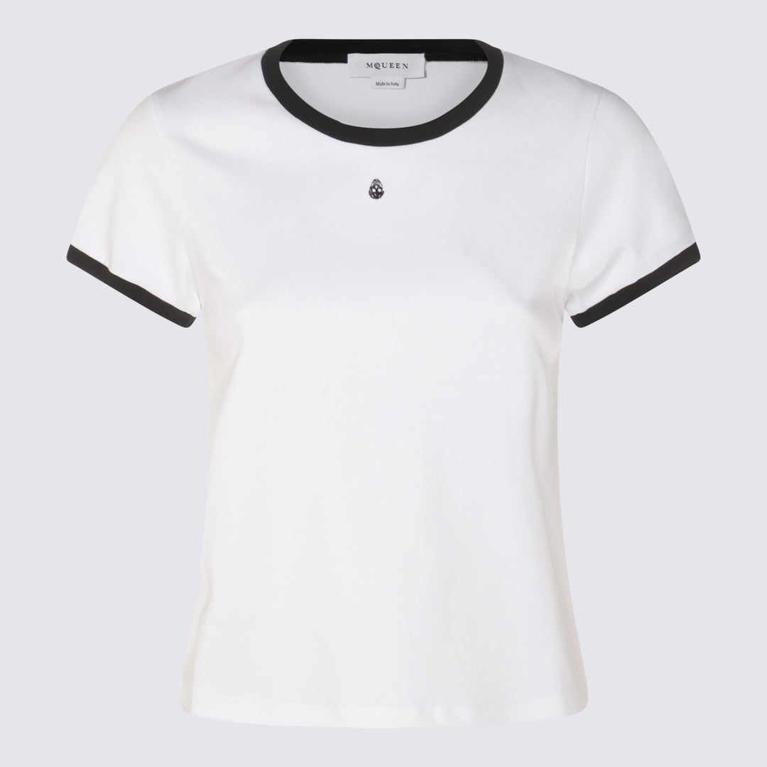 Alexander Mcqueen T-shirts and Polos - Light and natural | 2ebe36bcf8d89fabeb3fef357de574d3045f3694