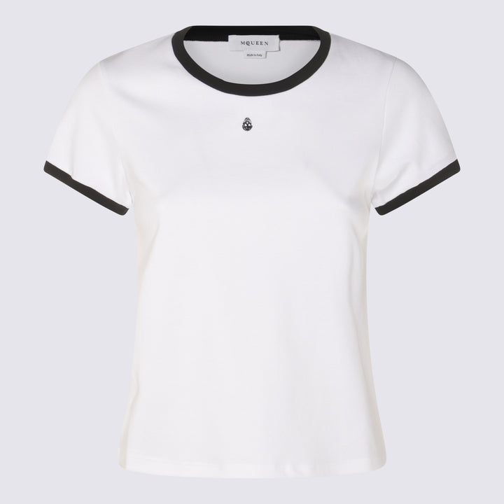 Alexander Mcqueen T-shirts and Polos - Light and natural | 2ebe36bcf8d89fabeb3fef357de574d3045f3694