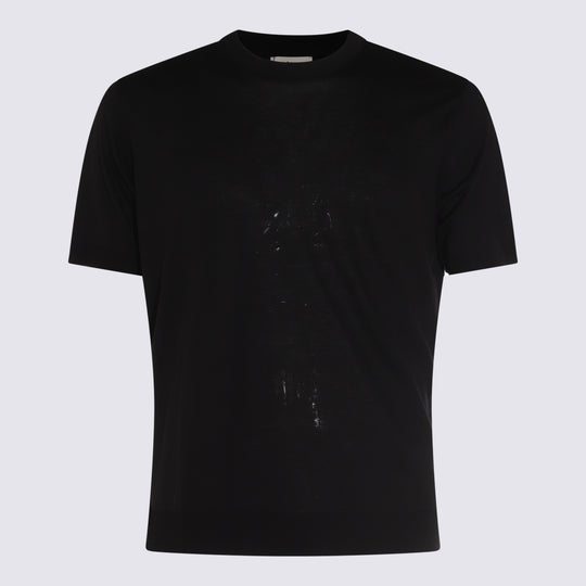 T-Shirts And Polos Blacks And Greys