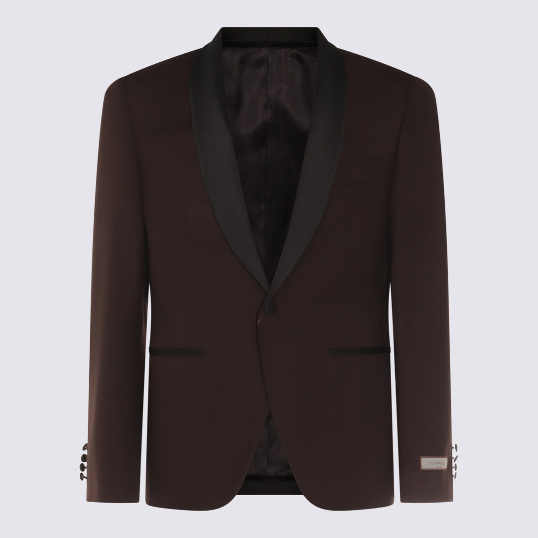 Canali Dresses - Brown | 0b572b7ade436d9a6847a766f1cda71881d878ed