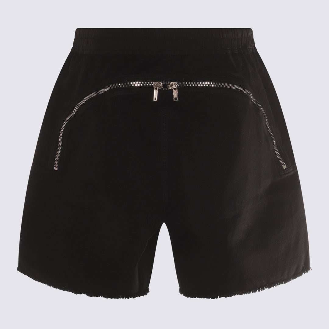 Rick Owens Drkshdw Shorts - Blacks and greys | ea6015033f4bbff9837cfedd88624cec2bf83ba0