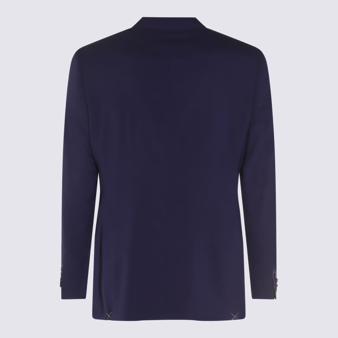 Canali Dresses - Blue and green | 7de9103b4d6e14923817d4f96b9b05915e2143a4