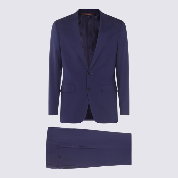 Canali Dresses - Blue and green | 4a34a3741bb1889da05ab6c7f6392387462a019e