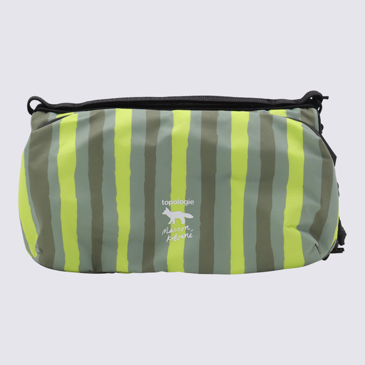 Maison Kitsune' Bags - VERT DE GRIS CITRON VERT PRINT | 58c8a49b00cecde9f0d8183dff165dc2fa244e09