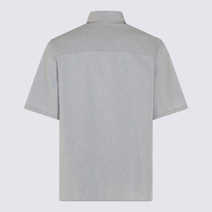 Maison Kitsune' Shirts - Blue and green | 8b45dd20adc75715ec0915010378169b9575315b