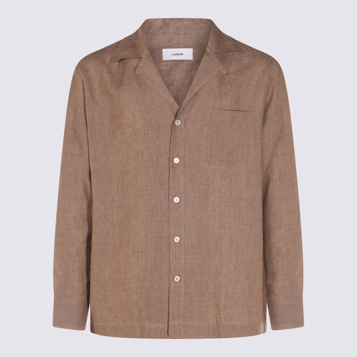 Lardini Shirts - TOBACCO | 22cd0a6076b95ecd6ef7115101c914b0a129d3bc