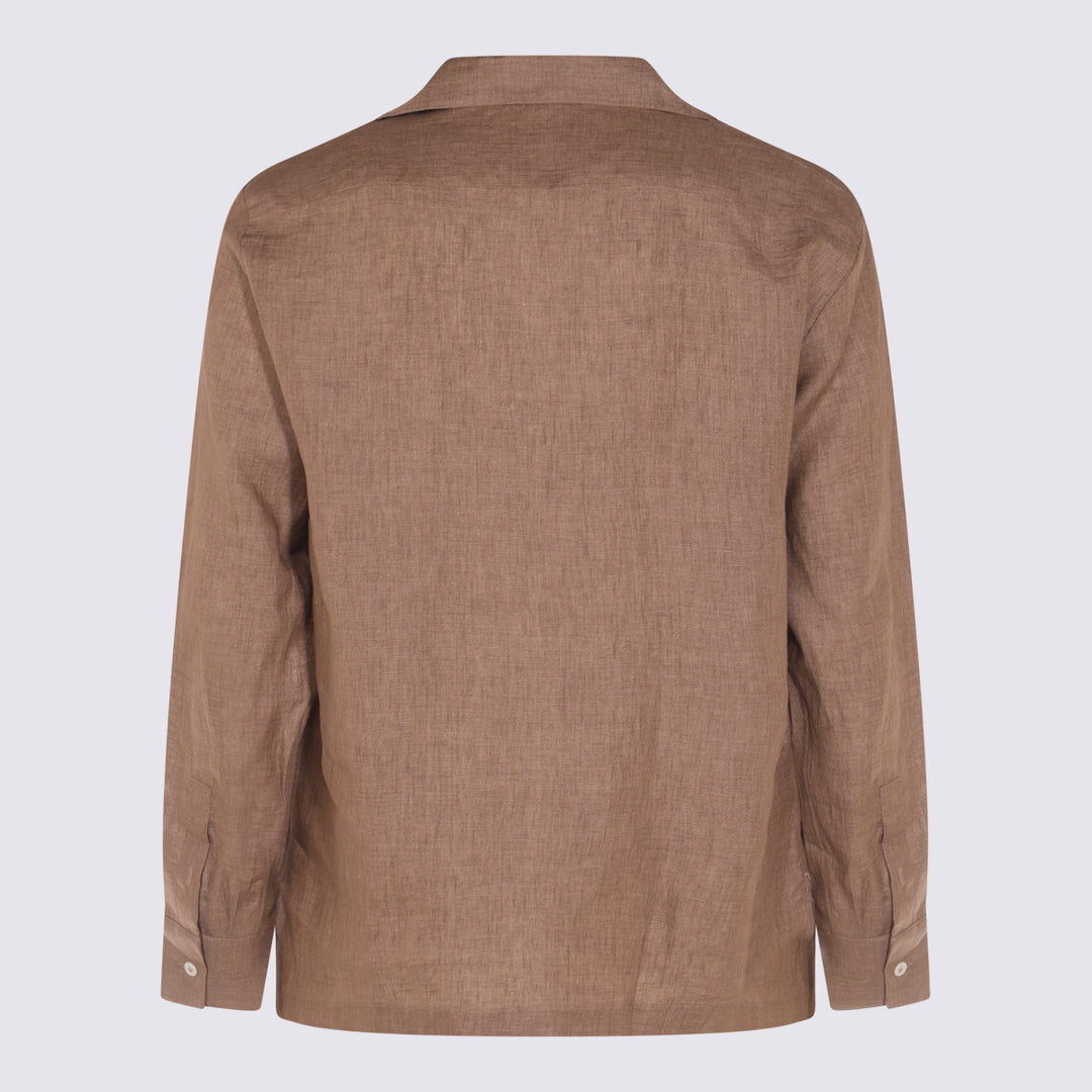 Lardini Shirts - TOBACCO | 51d8bc3373a783cd4e72551b0ebecd8ddad125df