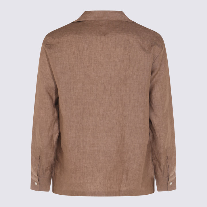 Lardini Shirts - TOBACCO | 51d8bc3373a783cd4e72551b0ebecd8ddad125df