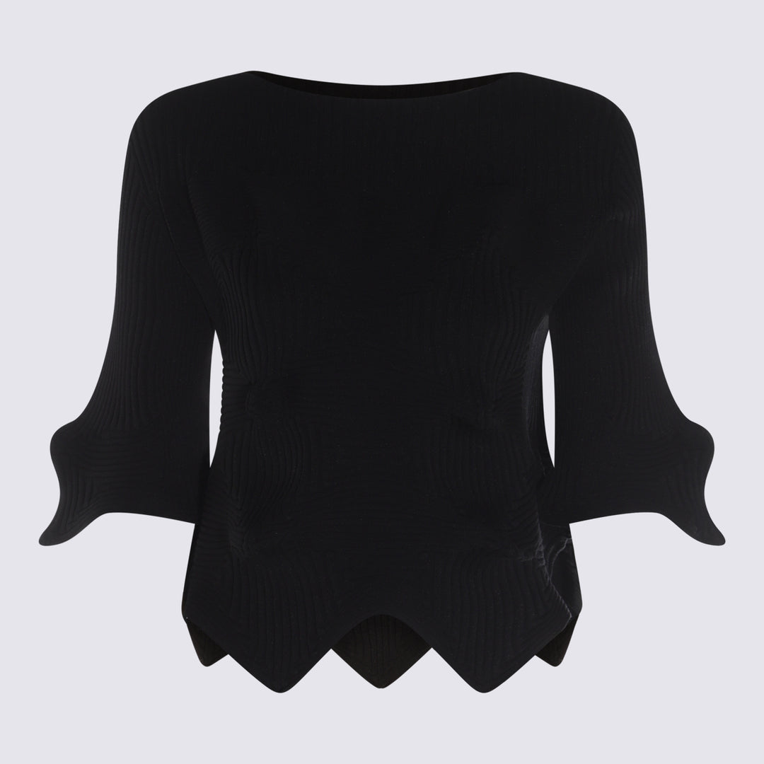 Issey Miyake Top - Blacks and greys | 04a301c81eafcac5c682defb71d94cafeed89643