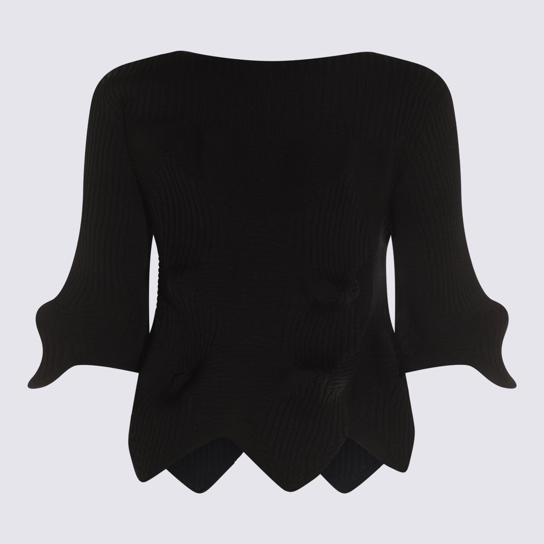 Issey Miyake Top - Blacks and greys | 508fdad3793162d383cb55011ec4b4a46bbdde5b