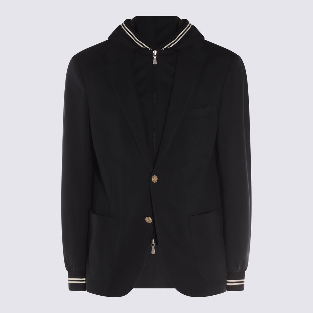 Eleventy Jackets - Blue and green | f8a94fad57726bb1ba9789ca77ef3420e954441a