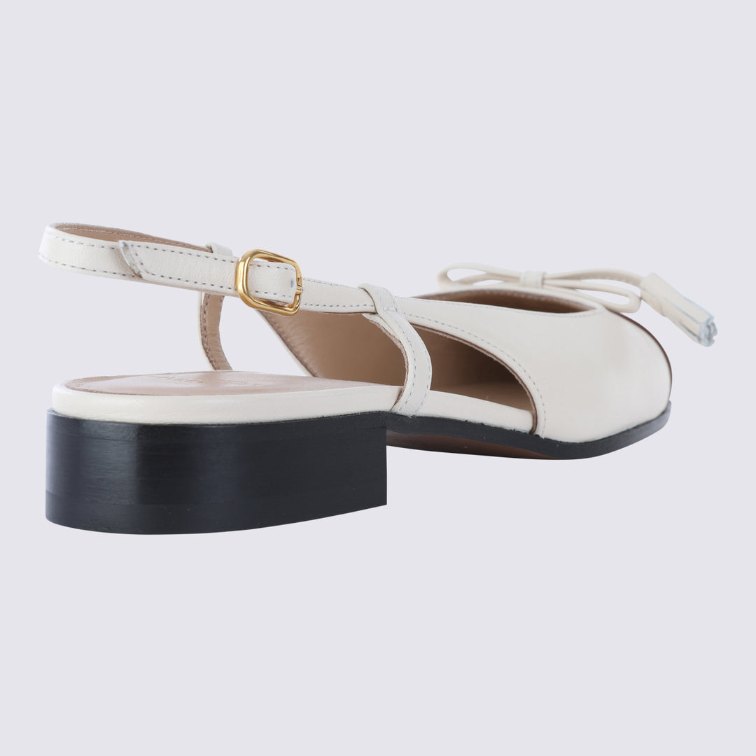Valentino Garavani Flat shoes - BUTTER WHITE/TABACCO | 409c35f7b5dea3890173477fc7dcb85cfdfff163