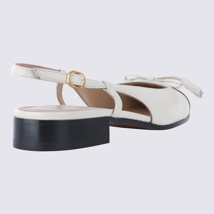Valentino Garavani Flat shoes - BUTTER WHITE/TABACCO | 409c35f7b5dea3890173477fc7dcb85cfdfff163