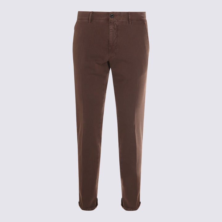 Incotex Trousers - Brown | 62e4e9822f7c91ba6d4c4a99b08fc0da49d375be