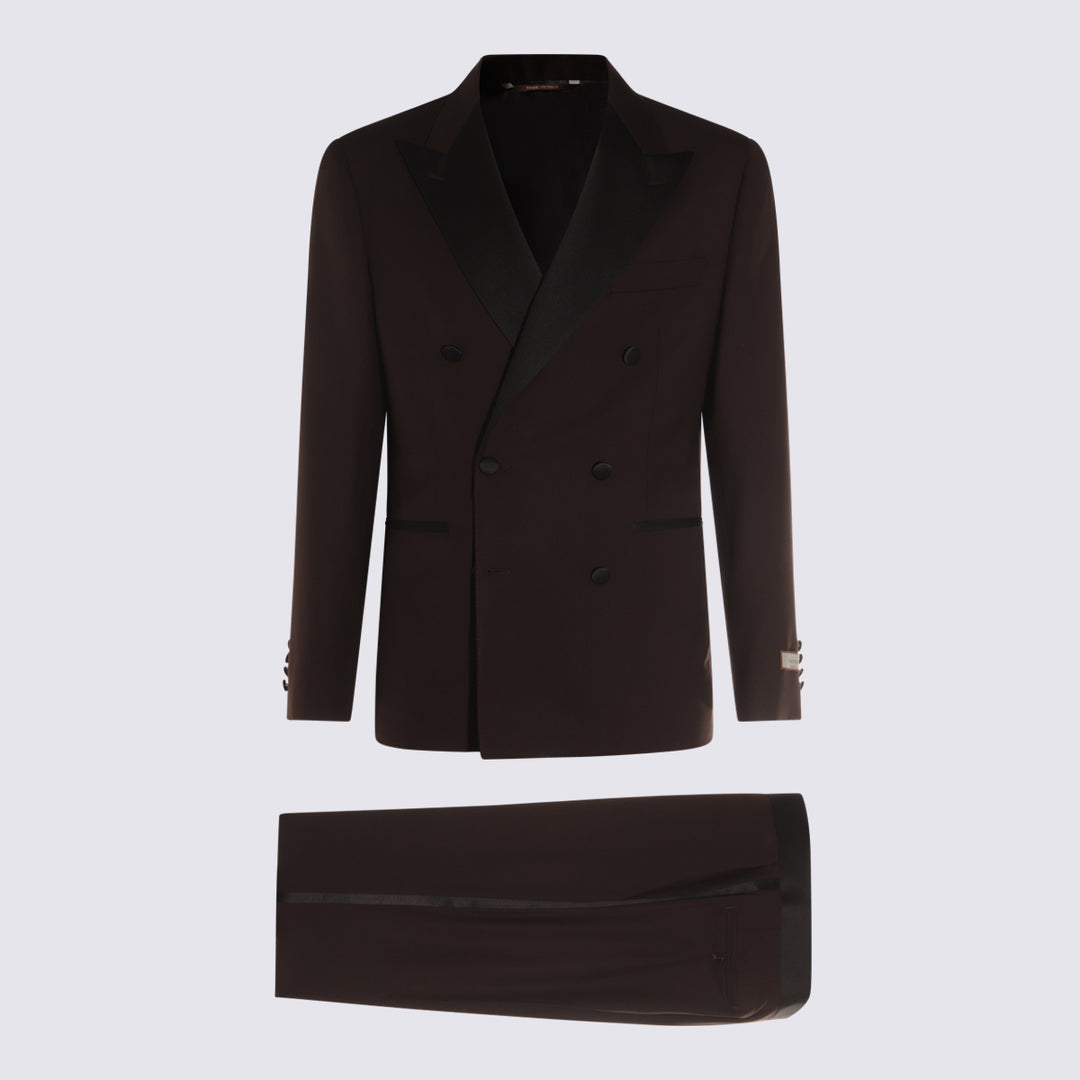 Canali Dresses - Brown | 739079d3e970e52486d74de6a386ea78f086ddaf