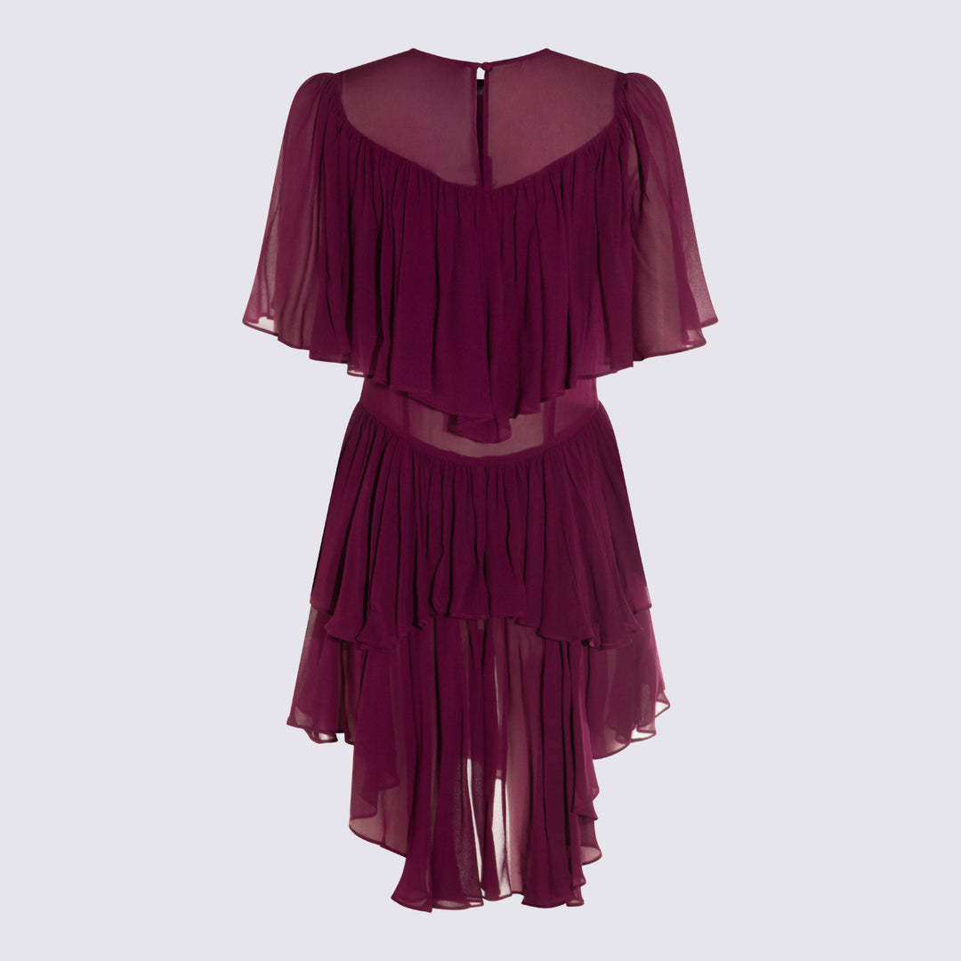 Twin-Set Dresses - RED PLUM | 3a4d1b1514d48e93ff8331895ee1b03d2db8bdd8