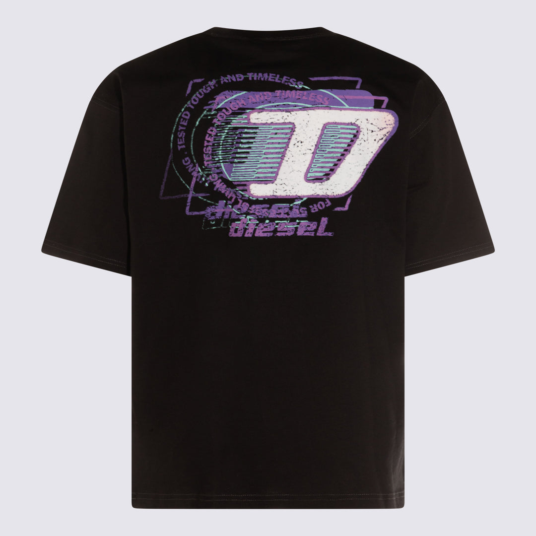 Diesel T-shirts and Polos - Blacks and greys | f352421db52c19b9126cf5f33d780d3ea8102d5f