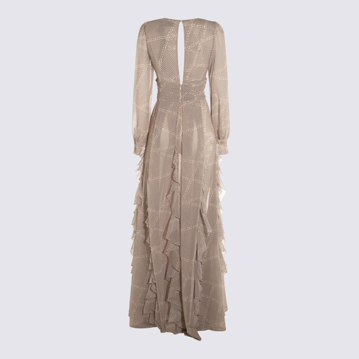 Elisabetta Franchi Dresses - BURRO/NERO | fafc71f1909b677a3c19b2e3c65b2b2a89f27a86
