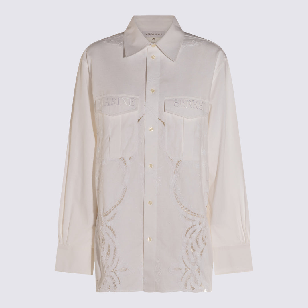 Marine Serre Shirts - Light and natural | b6dbcc3f0ea2d49d34767e0d1236cf230556c4ec