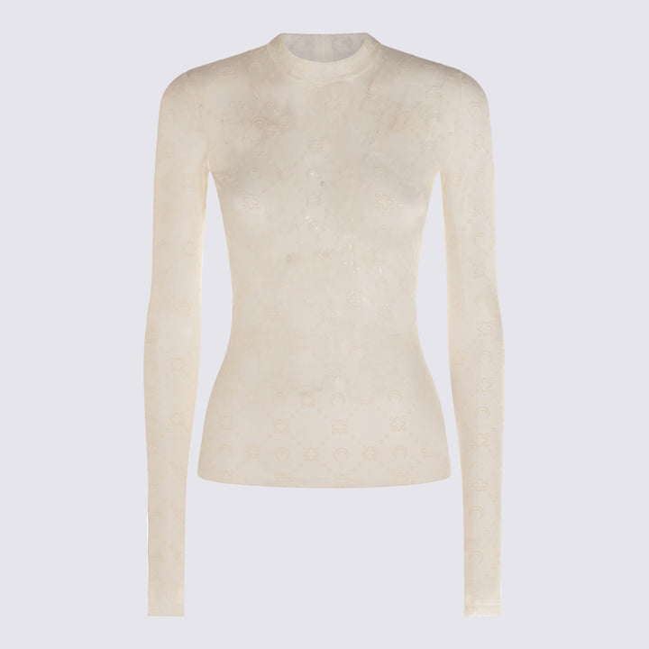 Marine Serre Top - Light and natural | 657ff6d12e6a9642b480ade0f064acd58466a638