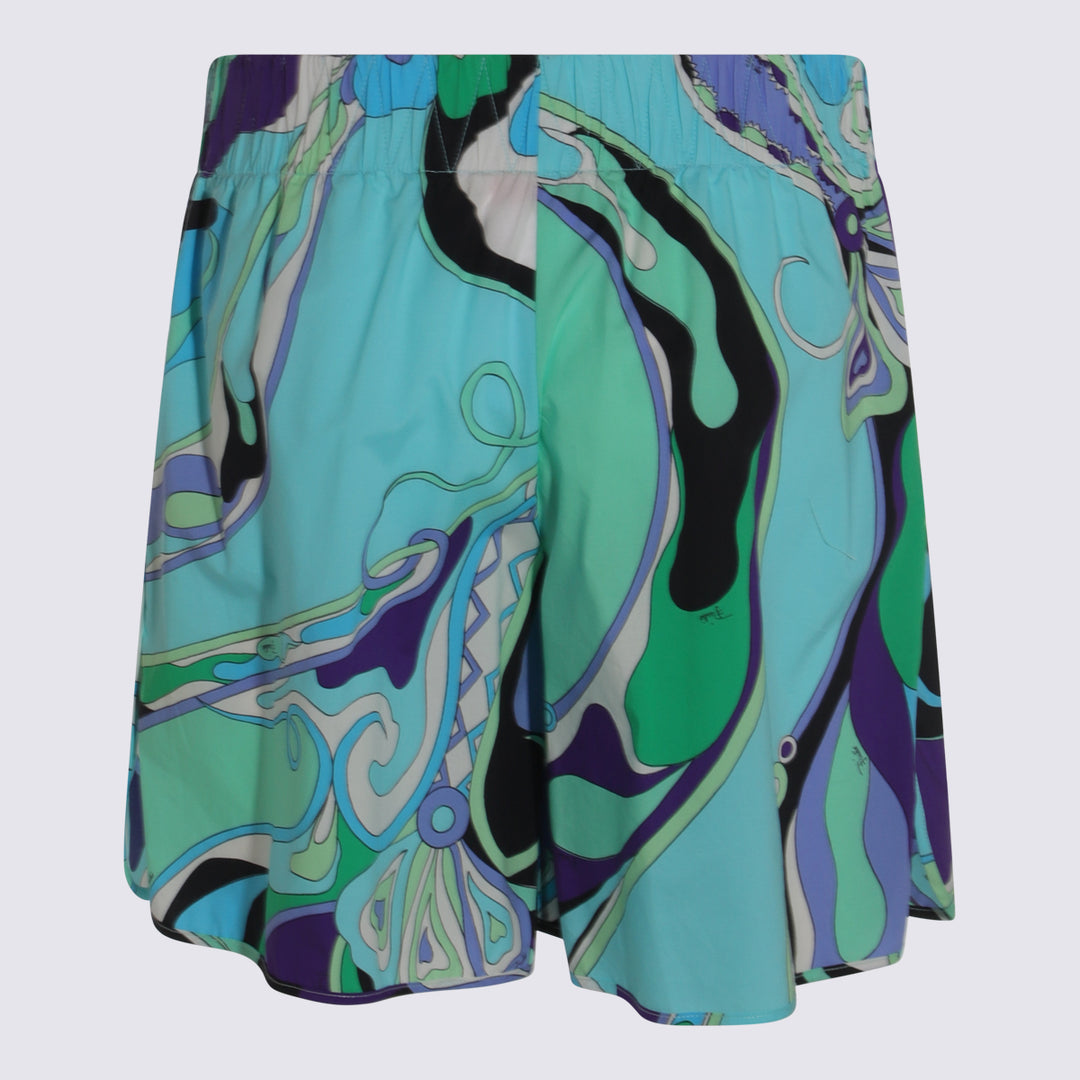 Emilio Pucci Shorts - VERDE/LILLA | 1ecd26d124bc34fb380e3f0e304795cf87874229