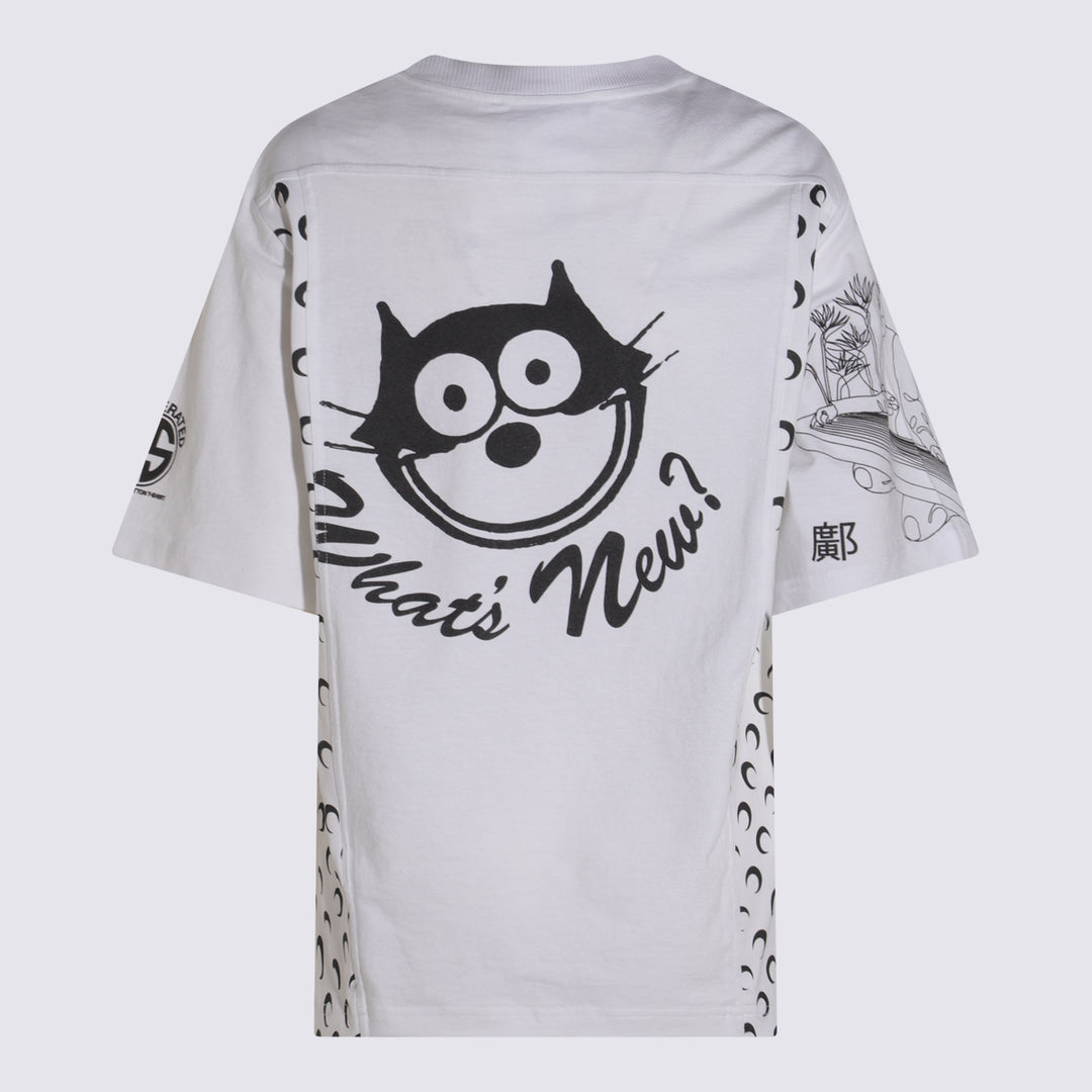 Marine Serre T-shirts and Polos - Light and natural | a3b3e360ef9f2a3f23a5fc82e70ca1a2c9d9691f