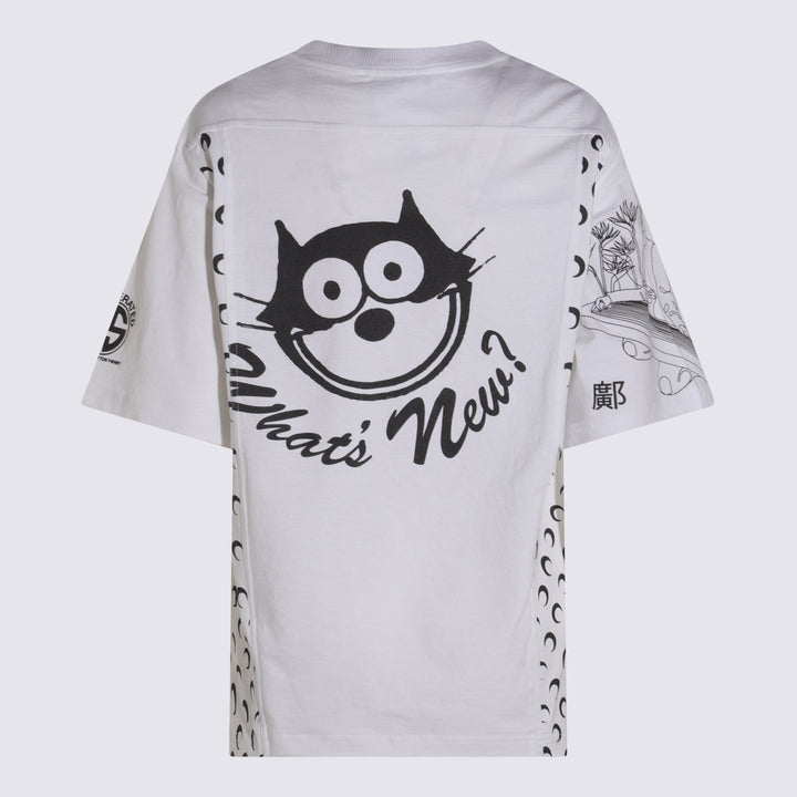 Marine Serre T-shirts and Polos - Light and natural | a3b3e360ef9f2a3f23a5fc82e70ca1a2c9d9691f