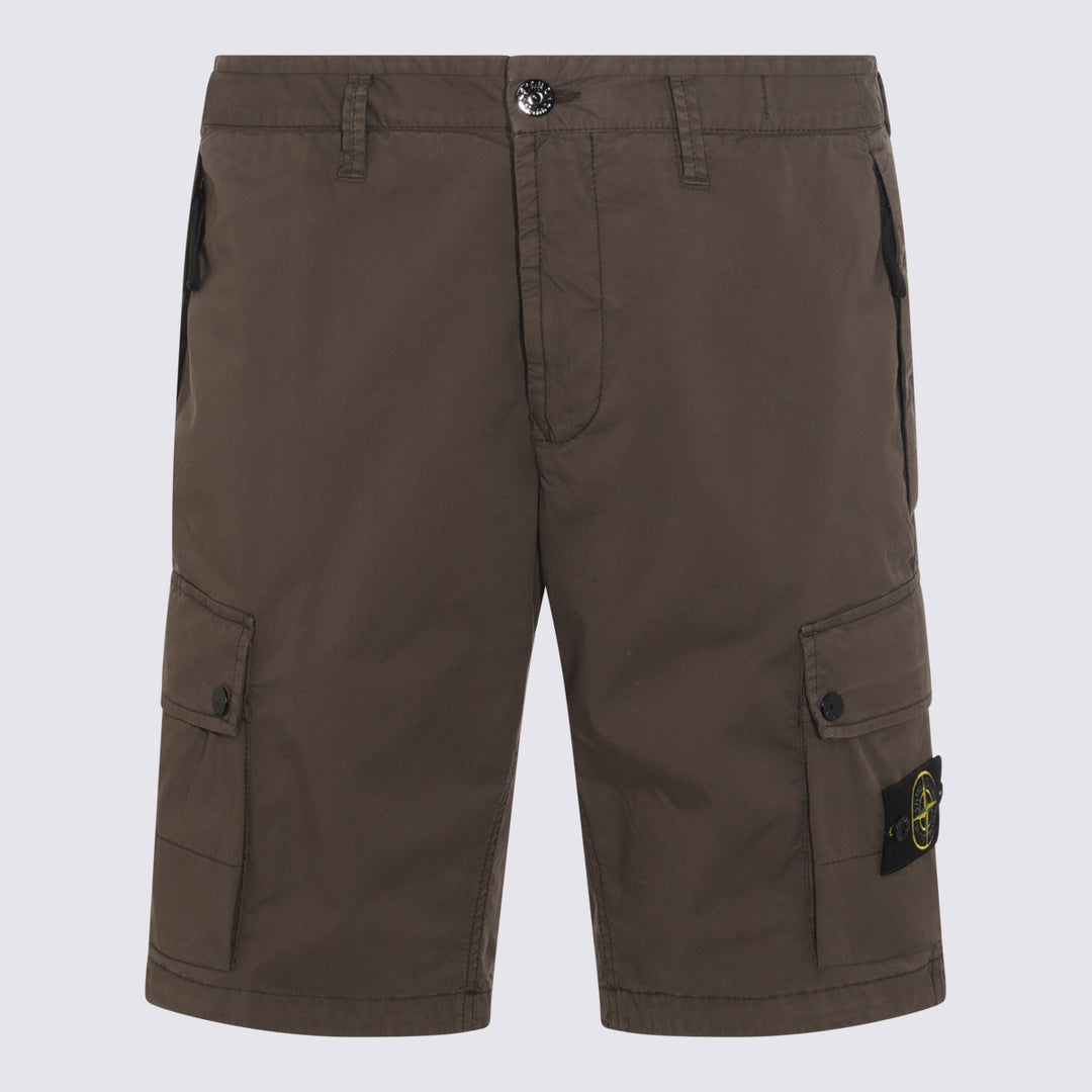 Stone Island Shorts - ARMY GREEN | da23aedbdaff6f66778ca437f28074fa0cb18c37