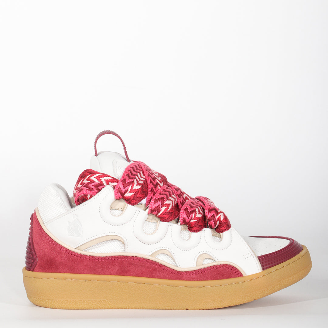 Lanvin Sneakers - WHITE/RASPBERRY | d0e24628cc857c32b4da8ca4301901cbff4221d6