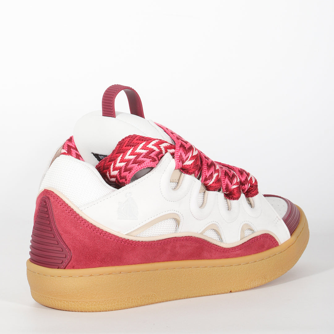 Lanvin Sneakers - WHITE/RASPBERRY | 8ffe9f3453c6821c26f44ab8392028d53bb54d52