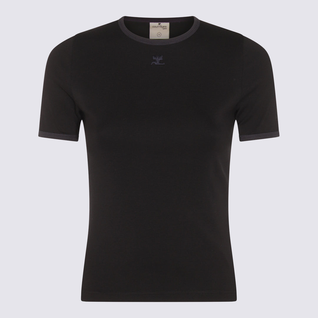 Courreges T-shirts and Polos - Blacks and greys | 5c9e334e7d735f4fab6fb6b9a6518240d51544f7
