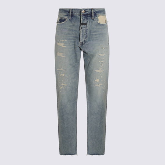 Jeans Repaired Indigo