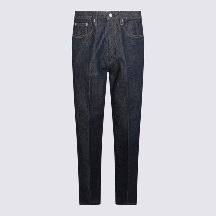 Auralee Jeans - Blue and green | e0c587ca10ffb1f1d43b73b3451fc3c959955ffc