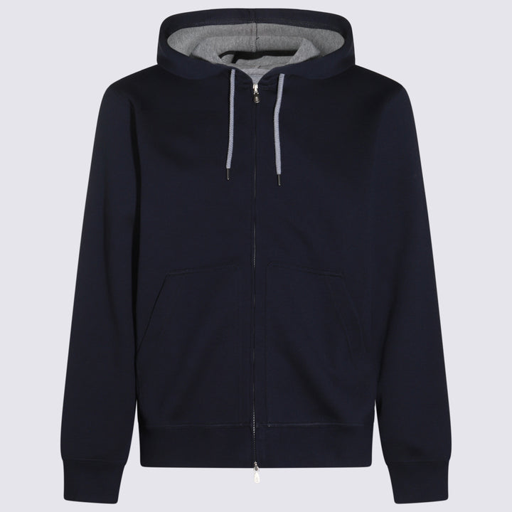 Brunello Cucinelli Sweaters - Blue and green | c0fd8f873babff24f70e749eb29491dd24130afe