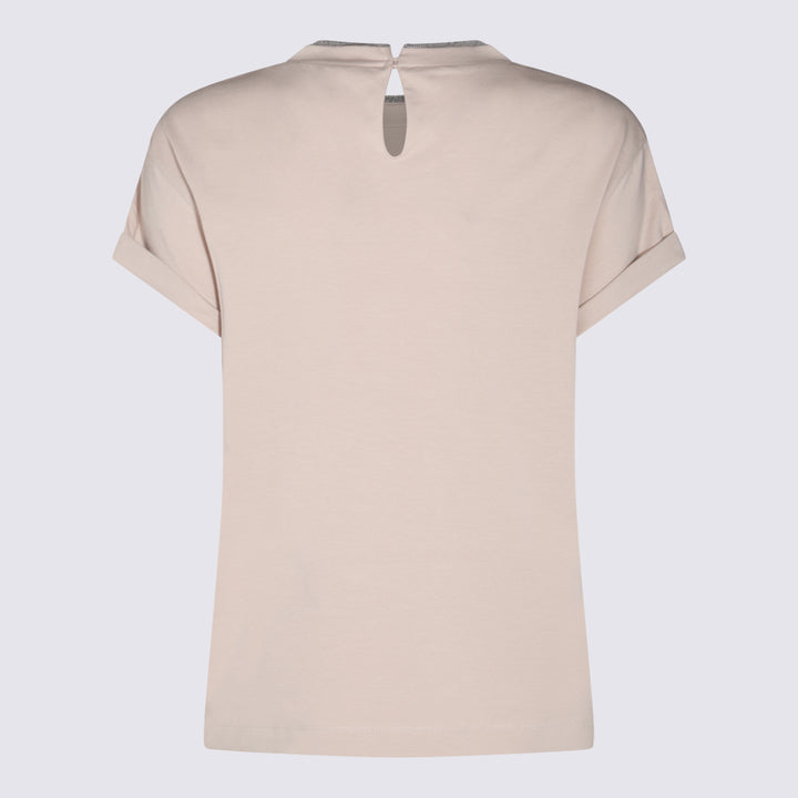 Brunello Cucinelli T-shirts and Polos - Light and natural | 50229b4eaf003563a435565e879fb7a75fbdc917