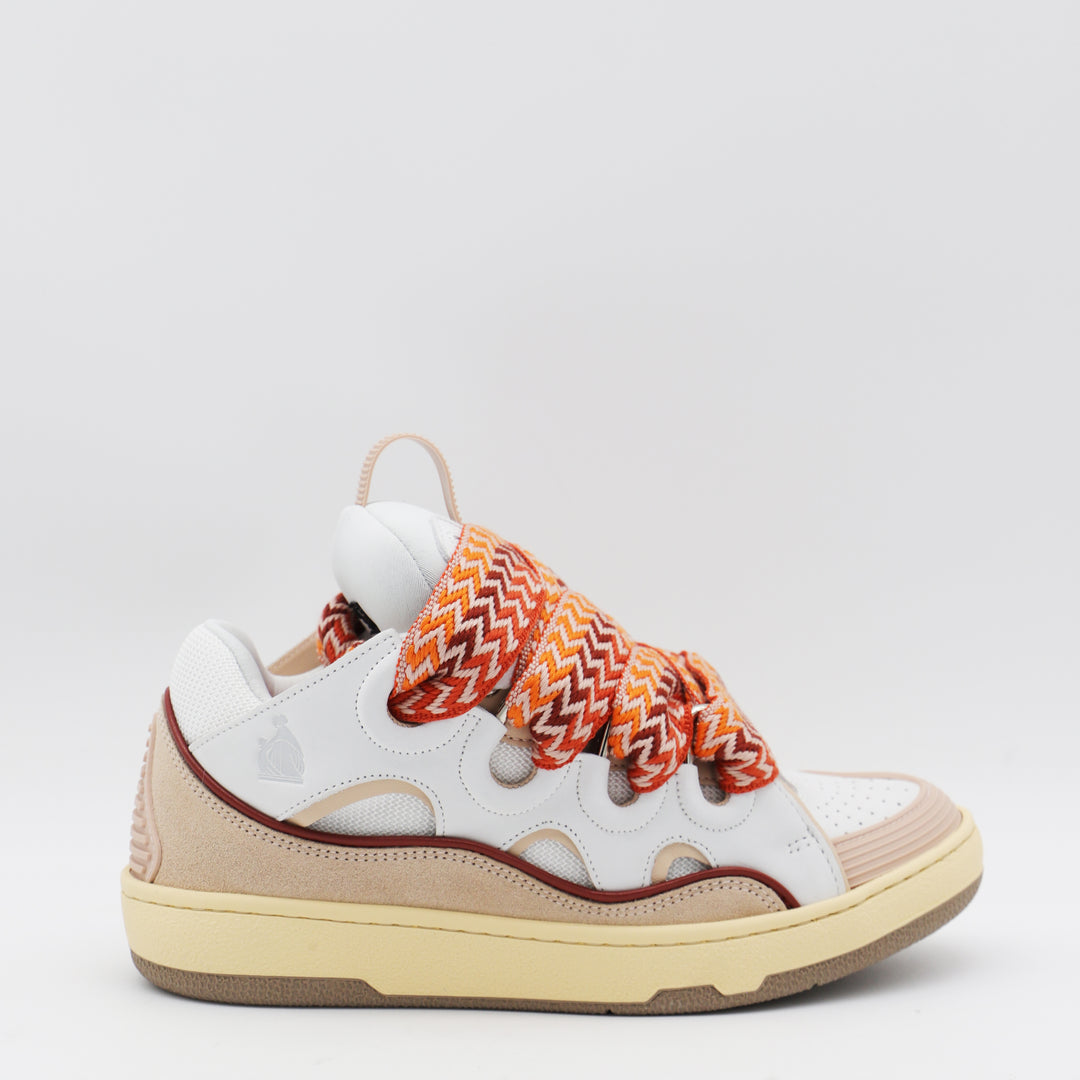 Lanvin Sneakers - WHITE/PEACH | 11a8b4ee79e523a02b40795f665d898b617a8fbc