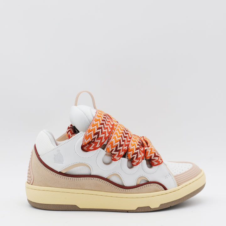 Lanvin Sneakers - WHITE/PEACH | 11a8b4ee79e523a02b40795f665d898b617a8fbc