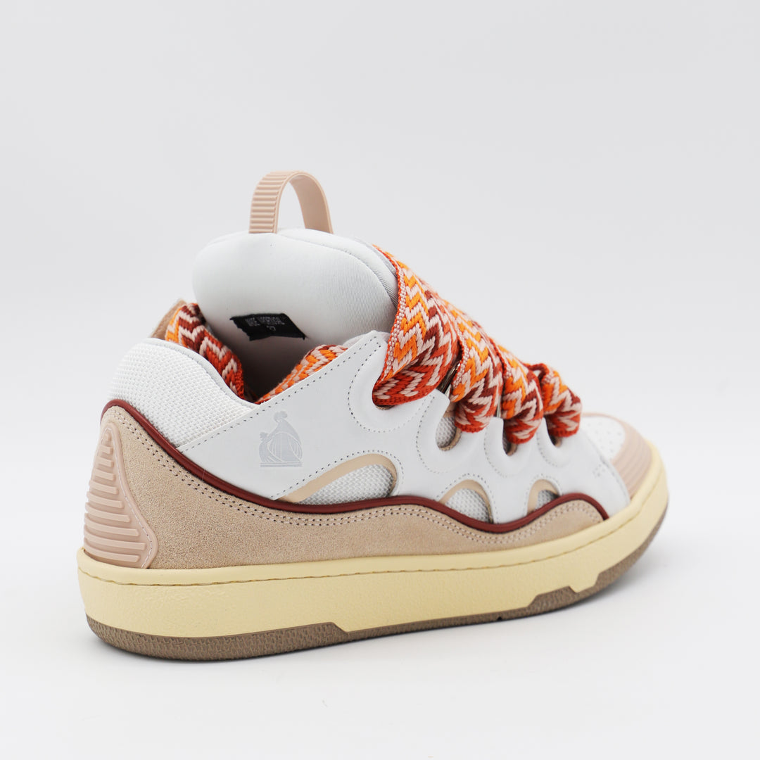 Lanvin Sneakers - WHITE/PEACH | e1f15e1ace67aa5e6e6794e64b36562370b7945b