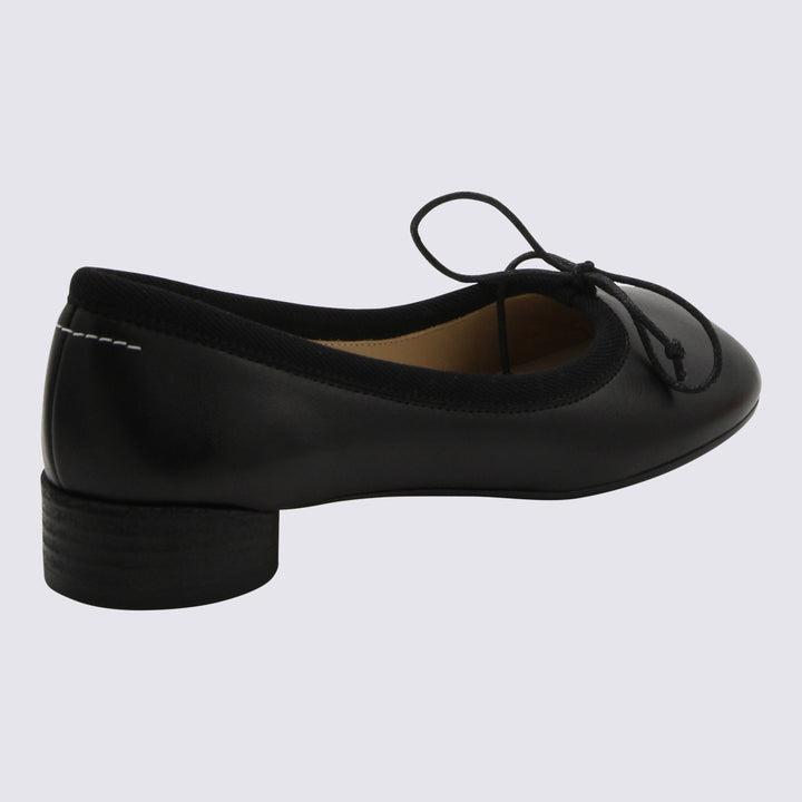 Mm6 Maison Margiela Flat shoes - Blacks and greys | 424f41233c7c424a10f3ade16e1c493c404be9d6