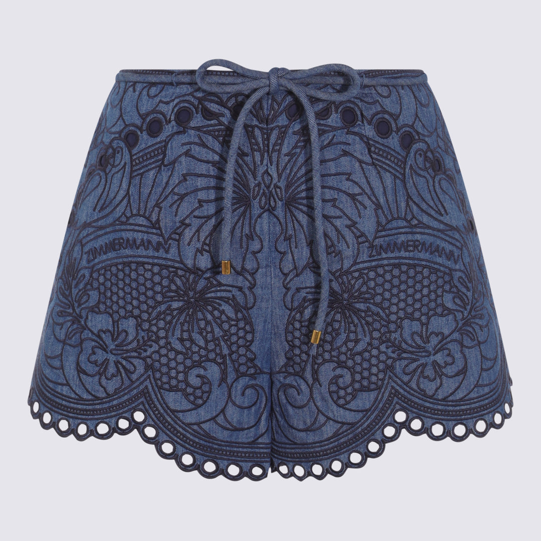 Zimmermann Shorts - RAILWAY BLUE | e0e5de4c9065f90fad5254e1139b0891530abf80