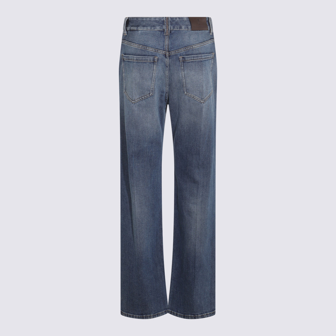 Brunello Cucinelli Jeans - Blue and green | 96412761c24e6174480cd05522a150b5b9d3bf2a