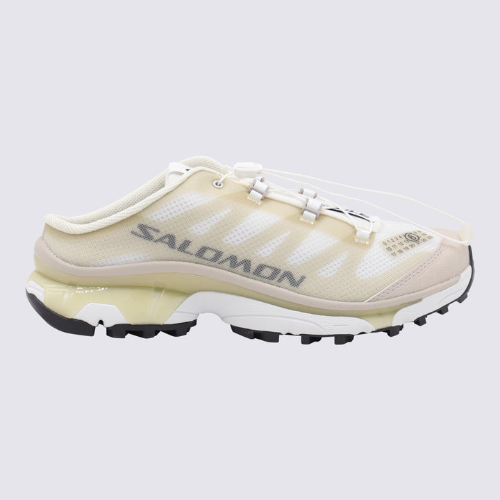 Mm6 Maison Margiela X Salomon Sneakers - WHITE/GREEN HAZ/SILVER | 338ecc18ad9301eff0ec3fda5f44fb59de00f852