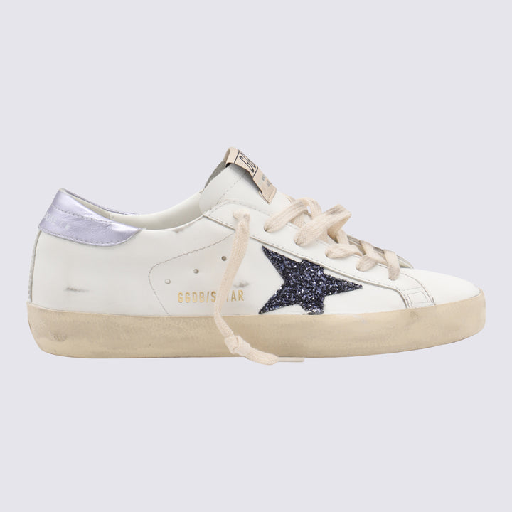 Golden Goose Sneakers - WHITE/BLACK/GLICINE | d08487df05d55f6019e2bb049220a2d60f3071fd
